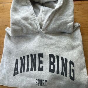 Anine Bing Gray Hoodie